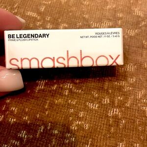 Smashbox be legendary prime and plush lipstick in shade “literal queen” .11 oz